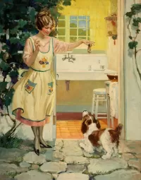 Пазл A Snack for Fido