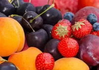 Пазл Абрикосы и ягоды 