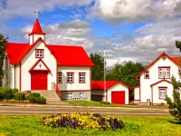 Пазл Акурейри Исландия