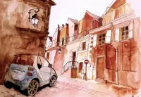 Пазл Акварель