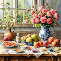 Пазл Акварель