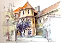 Пазл Акварельный Бельфор