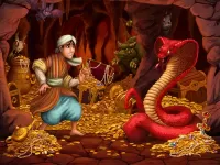 Пазл Аладдин и лампа