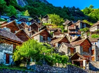 Пазл Альпийская деревня