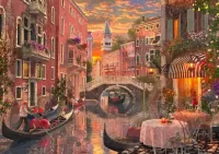 Пазл An Evening Sunset in Venice