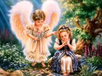 Пазл Ангел-Хранитель