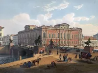 Пазл Аничков мост