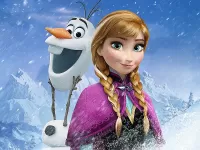 Пазл Анна и Олаф