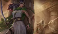 Пазл Anubis and Egyptian Elf