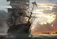 Пазл Assassin Flag