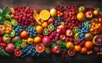 Пазл Ассорти из фруктов