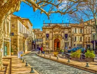 Пазл Авиньон Франция