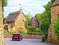 Пазл Автомобиль в переулке