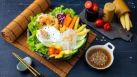 Пазл азиатская кухня