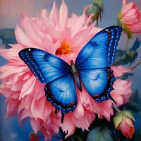 Пазл Бабочка