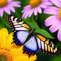 Пазл Бабочка