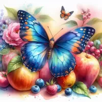 Пазл Бабочка