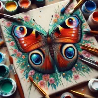 Пазл Бабочка