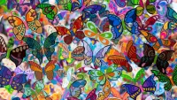 Пазл Бабочки