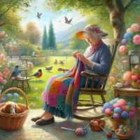 Пазл Бабушка