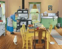 Пазл Бабушкина кухня