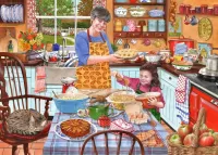 Пазл Бабушкины пироги