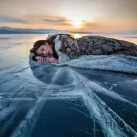 Пазл Байкальский лед