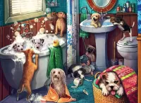 Пазл Банный день