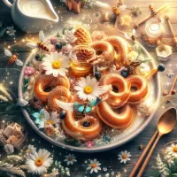 Пазл Баранки с медом
