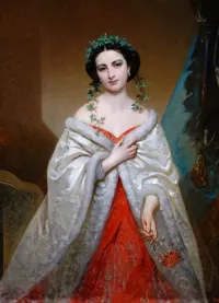 Пазл Барышня