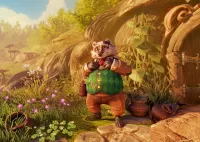 Пазл Барсук