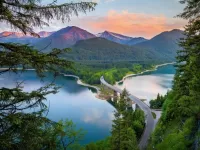 Пазл Горы в Баварии. Германия