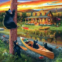 Пазл Bear Family Adventure