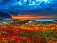 Пазл Берег. Закат