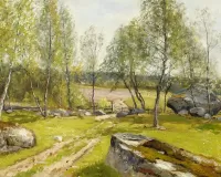 Пазл Березки