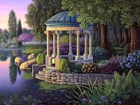 Пазл Беседка
