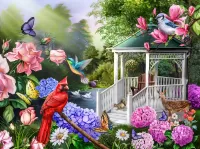 Пазл Беседка