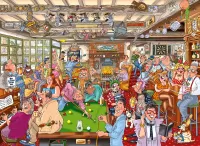 Пазл Бильярдный клуб