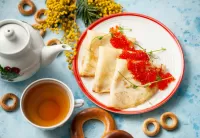 Пазл Блинчики к чаю