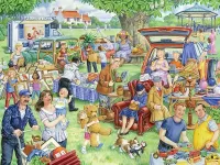 Пазл Блошиный рынок