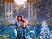 Пазл Богиня весны