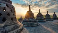 Пазл Borobudur Temple