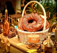 Пазл Бублики с маком