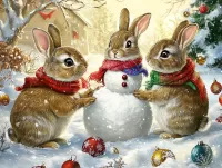 Пазл Будешь снеговиком