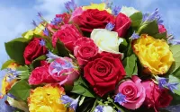 Пазл Букет роз