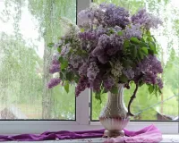 Пазл Букет сирени