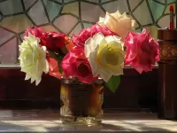 Пазл Букет в банке