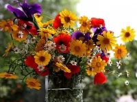 Пазл Букетик