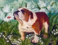 Пазл Бульдог 