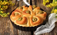 Пазл Булочки с оливками